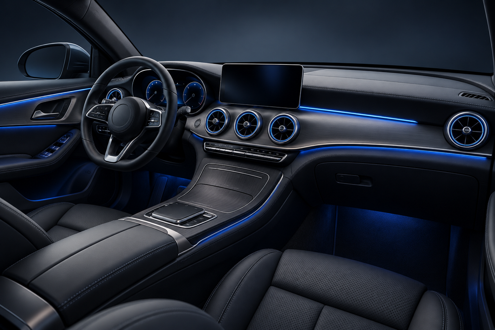 Illustrated scene: Refresh your ride.